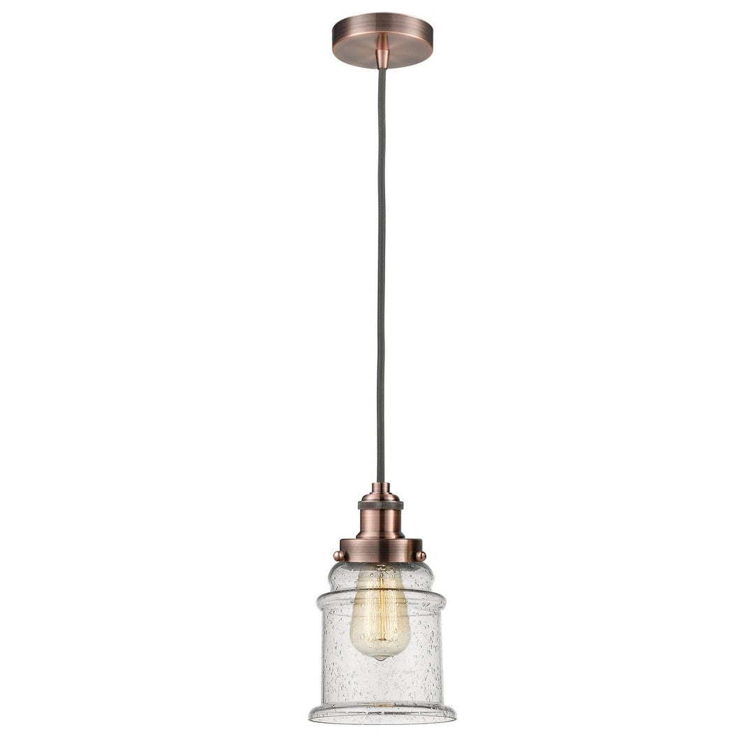 Innovations Edison 100AC-10GY-1H-AC-G184 Pendant Light - Antique Copper