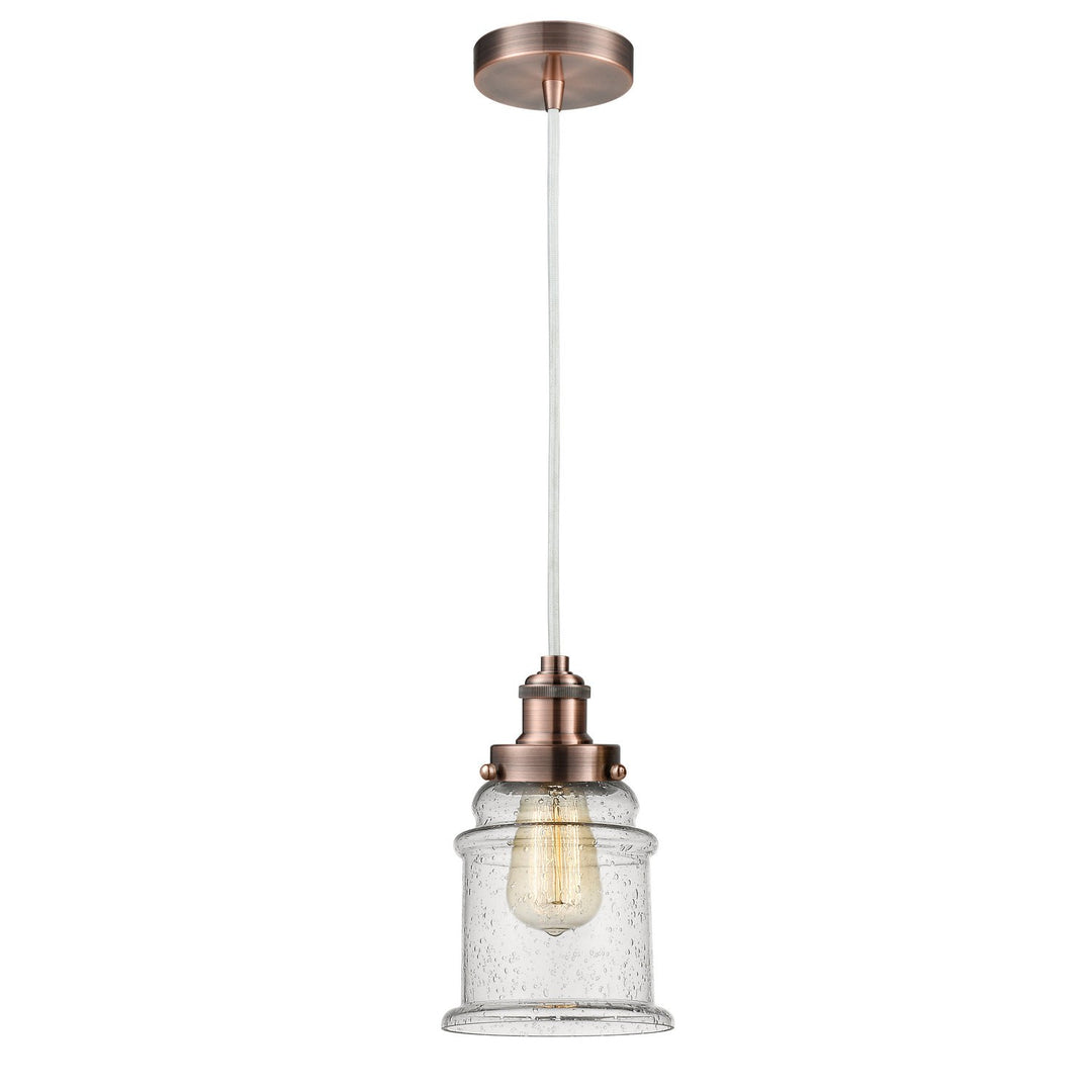 Innovations Edison 100AC-10W-1H-AC-G184 Pendant Light - Antique Copper