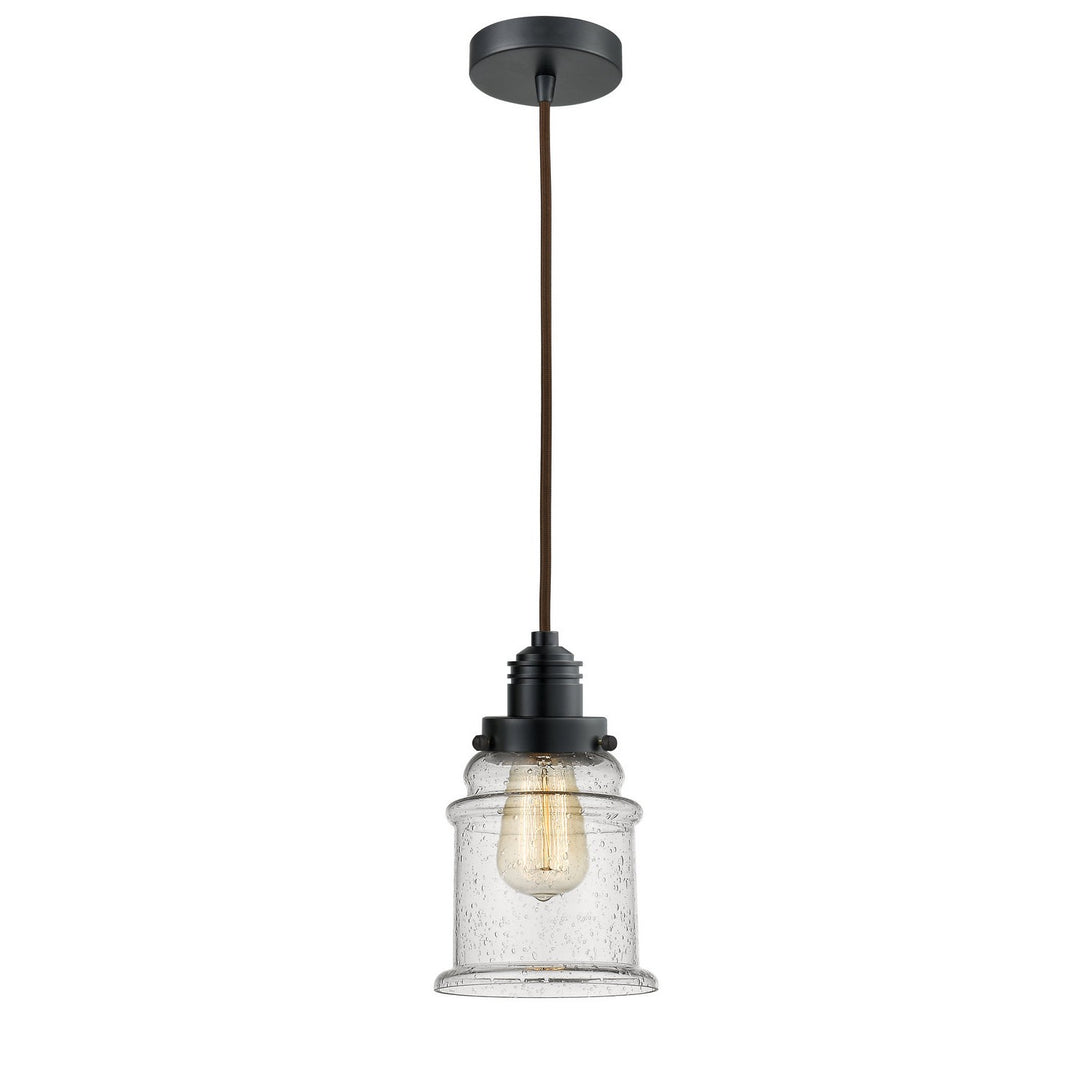 Innovations Winchester 100BK-10BR-2H-BK-G184 Pendant Light - Matte Black