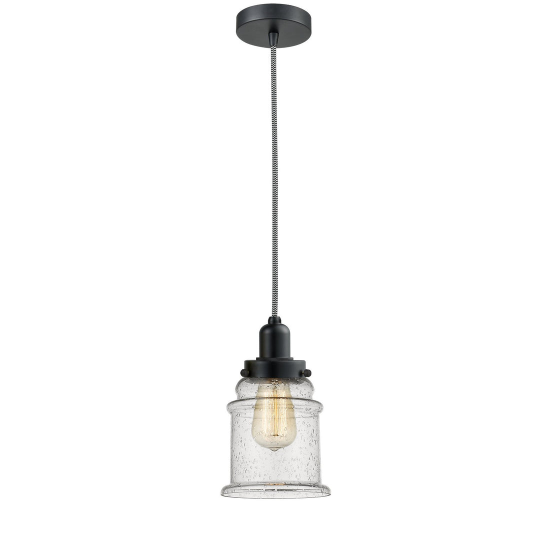 Innovations Whitney 100BK-10BW-0H-BK-G184 Pendant Light - Matte Black