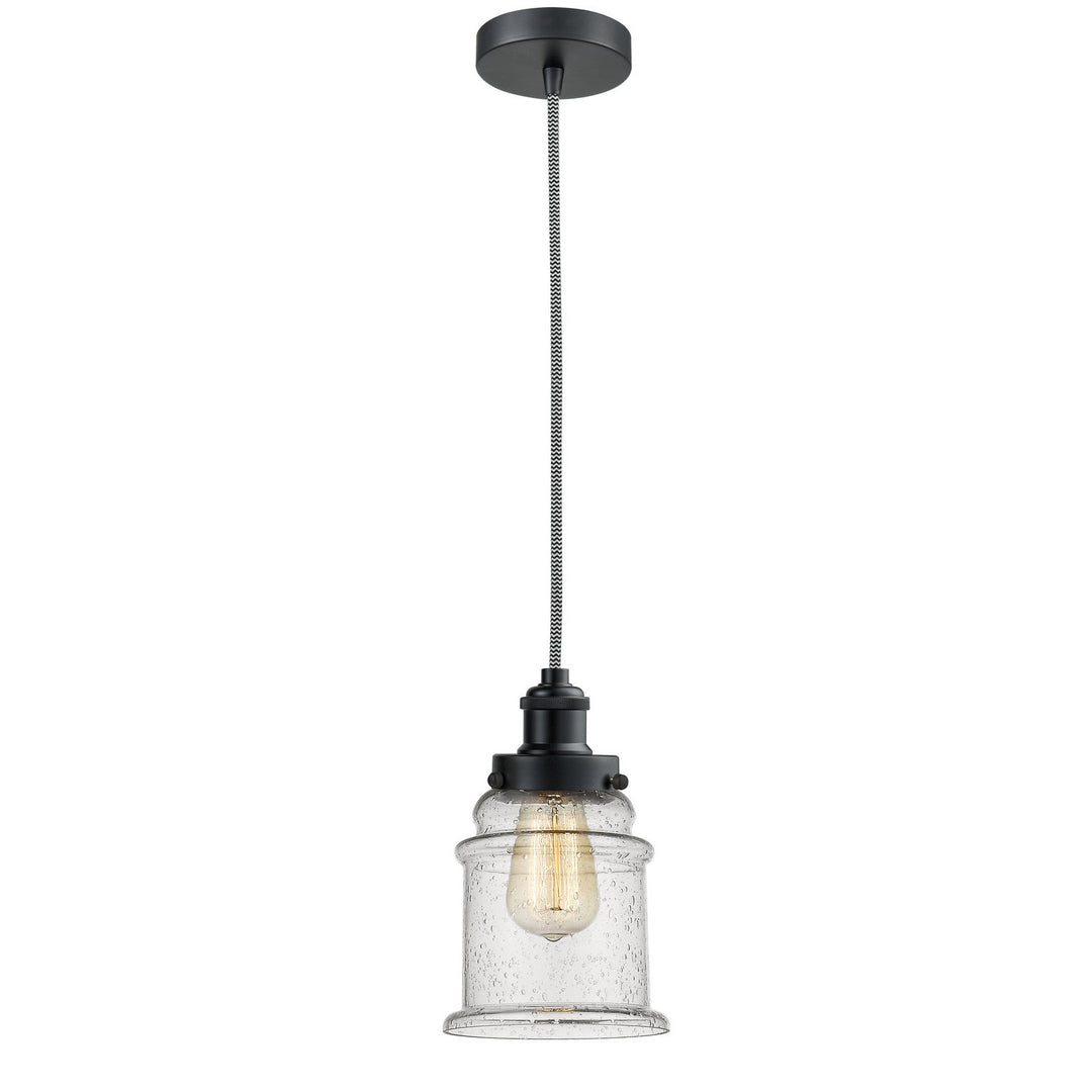 Innovations Edison 100BK-10BW-1H-BK-G184 Pendant Light - Matte Black