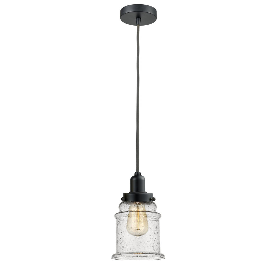 Innovations Whitney 100BK-10GY-0H-BK-G184 Pendant Light - Matte Black