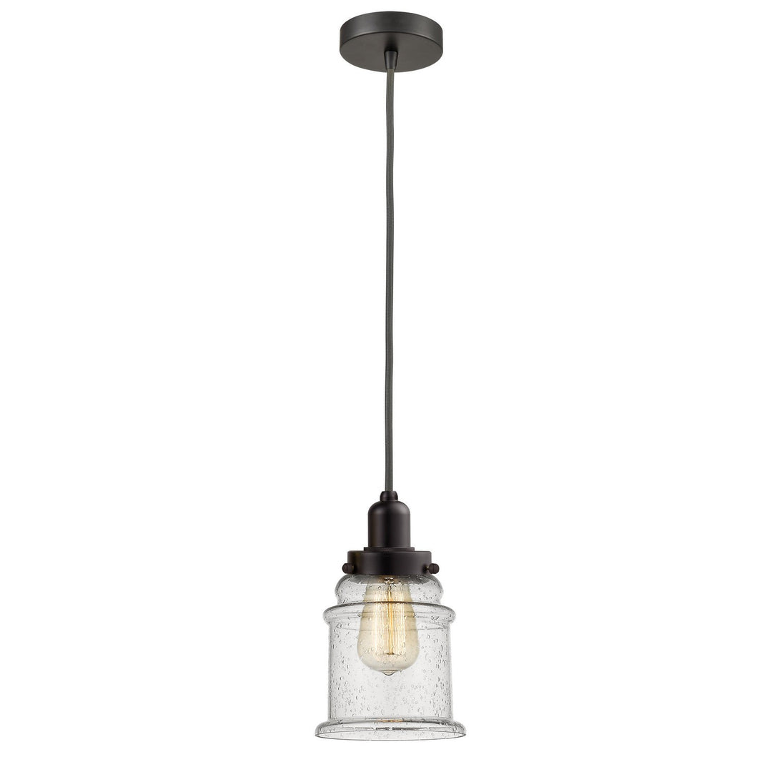 Innovations Whitney 100OB-10GY-0H-OB-G184 Pendant Light - Oil Rubbed Bronze