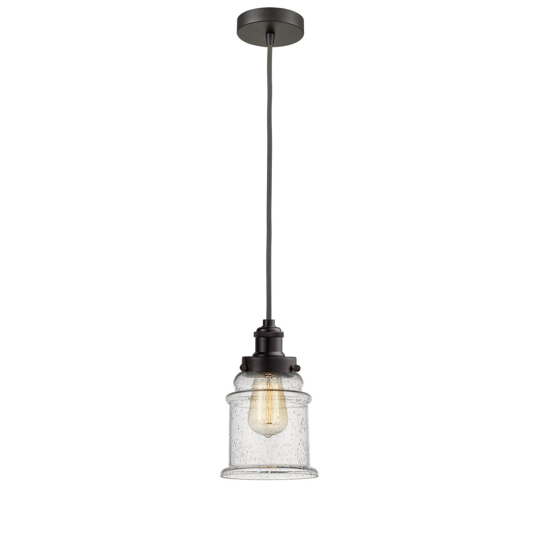 Innovations Edison 100OB-10GY-1H-OB-G184 Pendant Light - Oil Rubbed Bronze