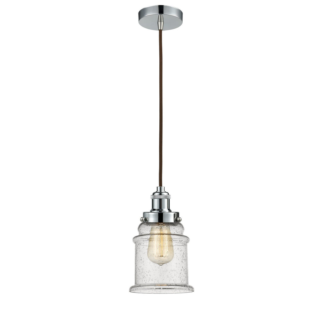 Innovations Edison 100PC-10BR-1H-PC-G184 Pendant Light - Polished Chrome