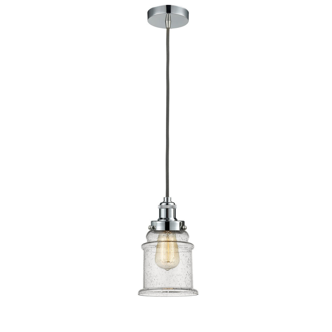 Innovations Edison 100PC-10GY-1H-PC-G184 Pendant Light - Polished Chrome