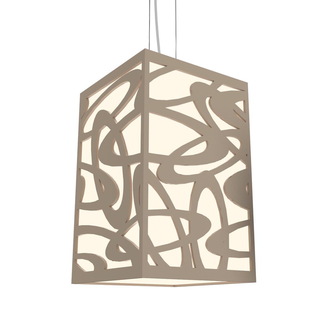 Accord Patterns 1014.15 Pendant Light - Cappuccino