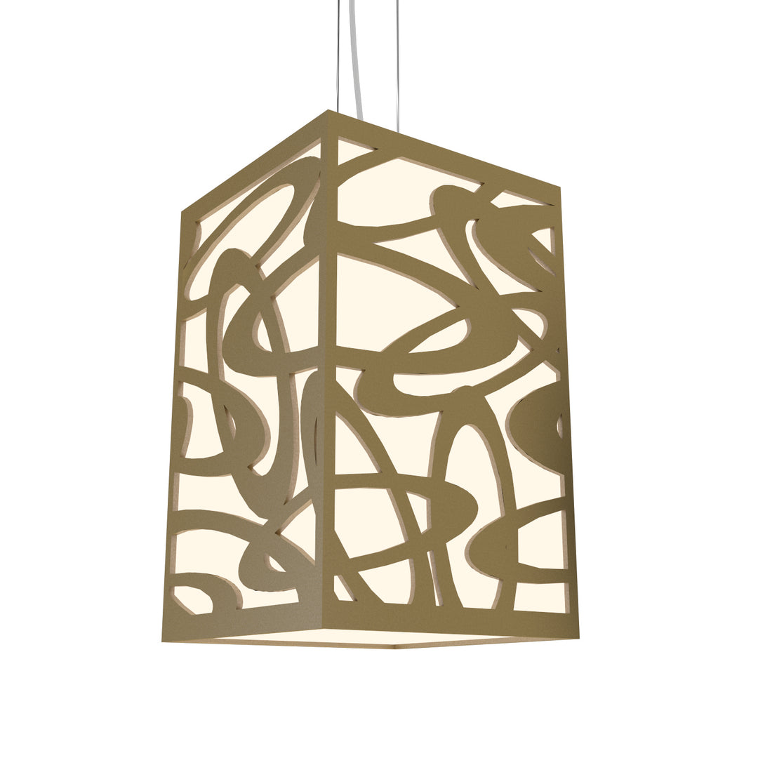 Accord Patterns 1014.38 Pendant Light - Pale Gold