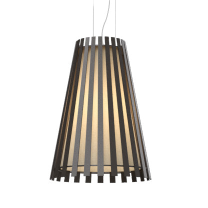 Accord Slatted 1021.02 Pendant Light - Matta Black