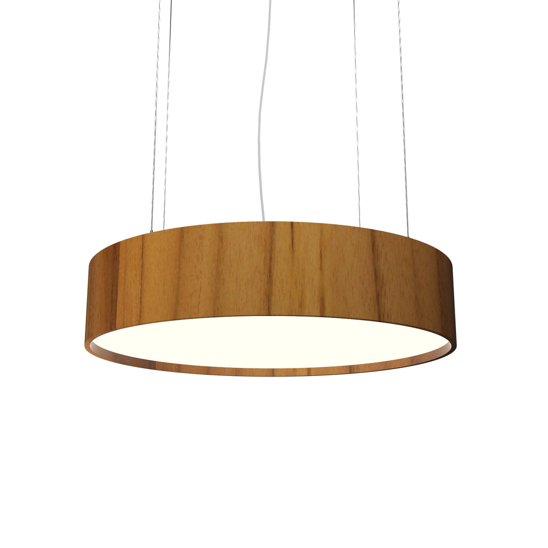 Accord Cylindrical 1037.12 Pendant Light - Teak