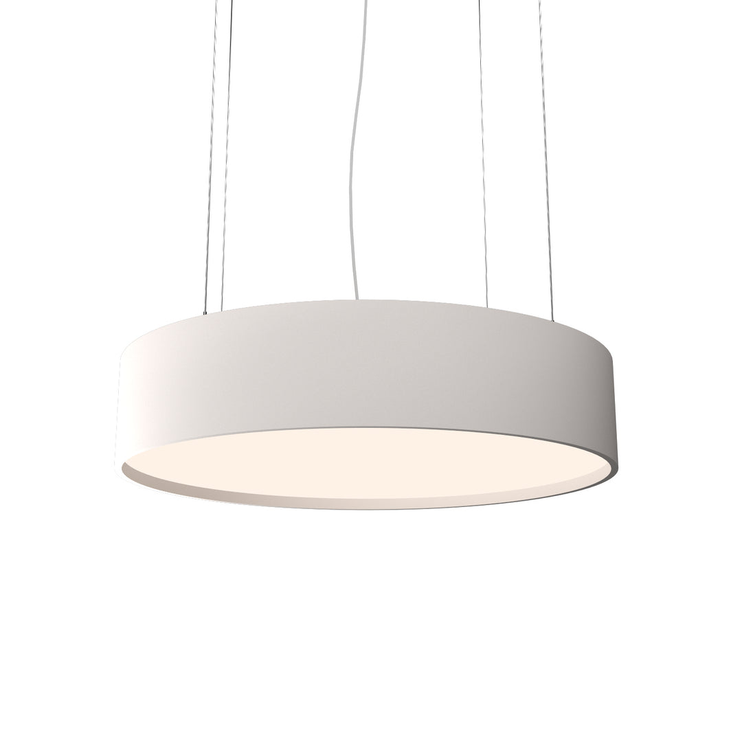 Accord Cylindrical 1037.25 Pendant Light - Iredesent White