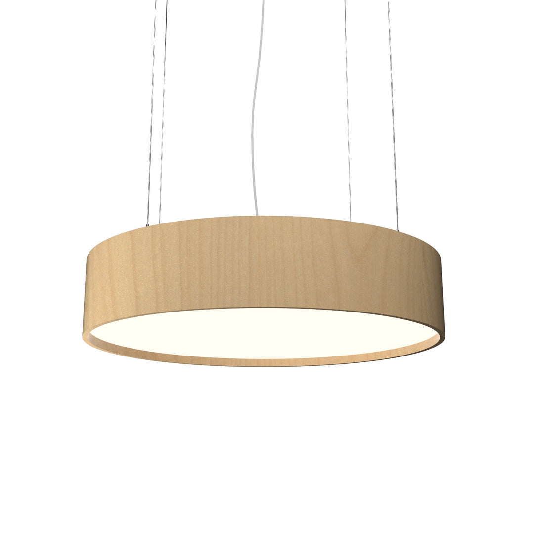 Accord Cylindrical 1037.34 Pendant Light - Maple