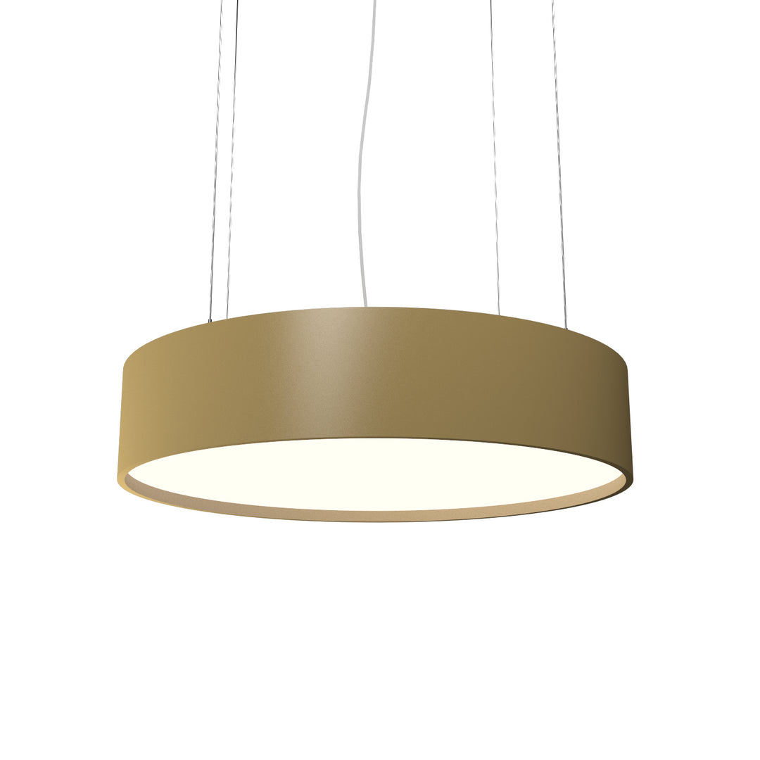 Accord Cylindrical 1037.38 Pendant Light - Pale Gold