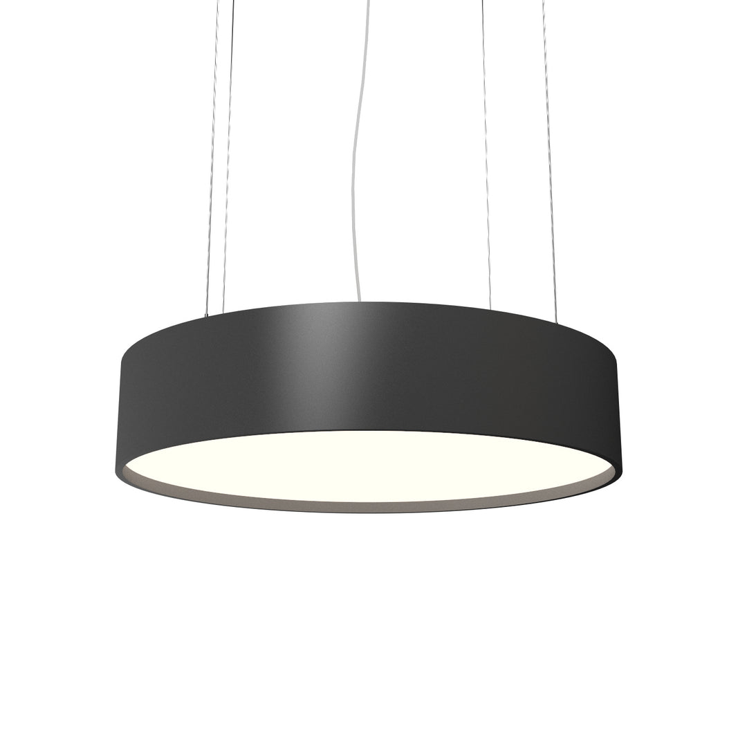 Accord Cylindrical 1037.39 Pendant Light - Lead Grey