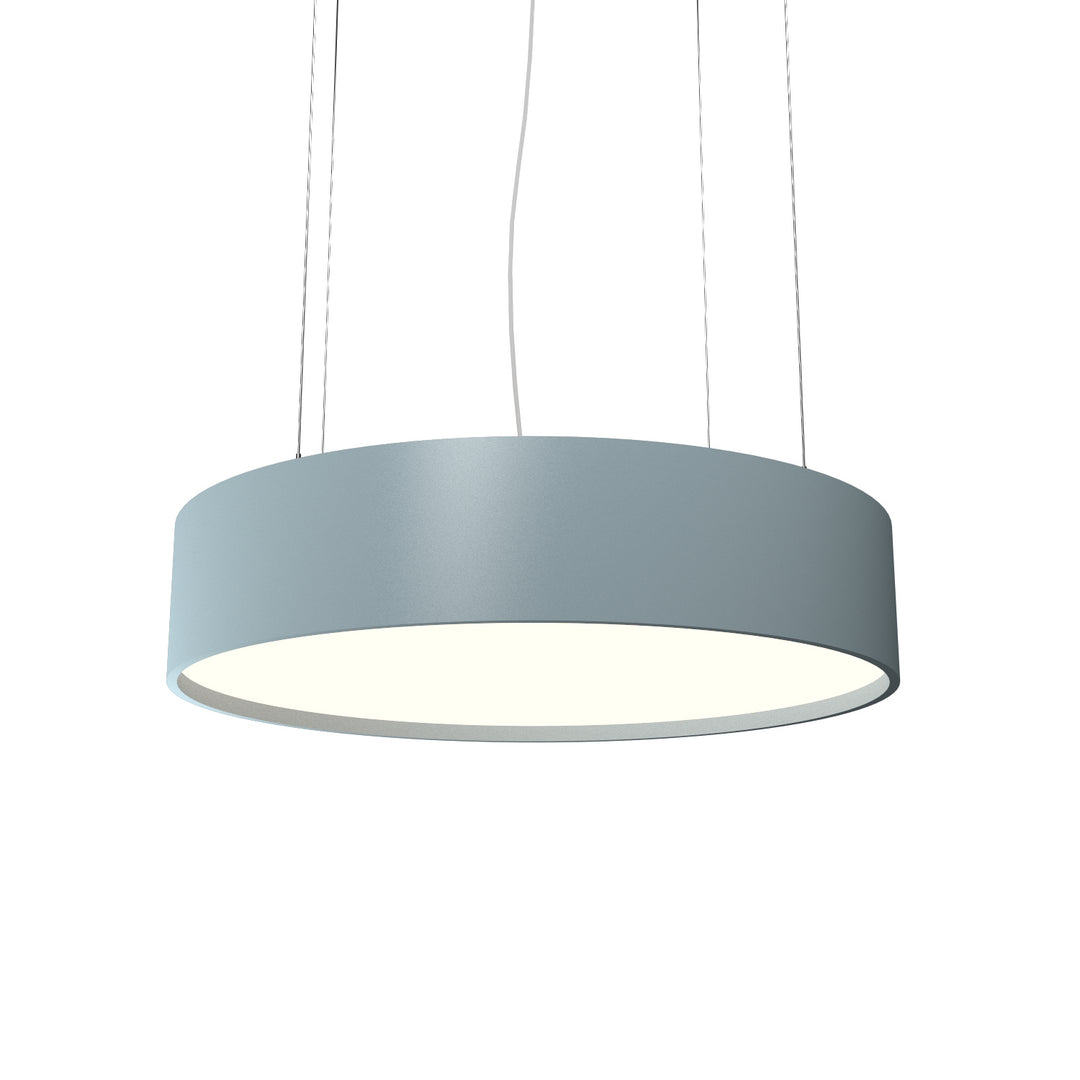 Accord Cylindrical 1037.40 Pendant Light - Satin Blue