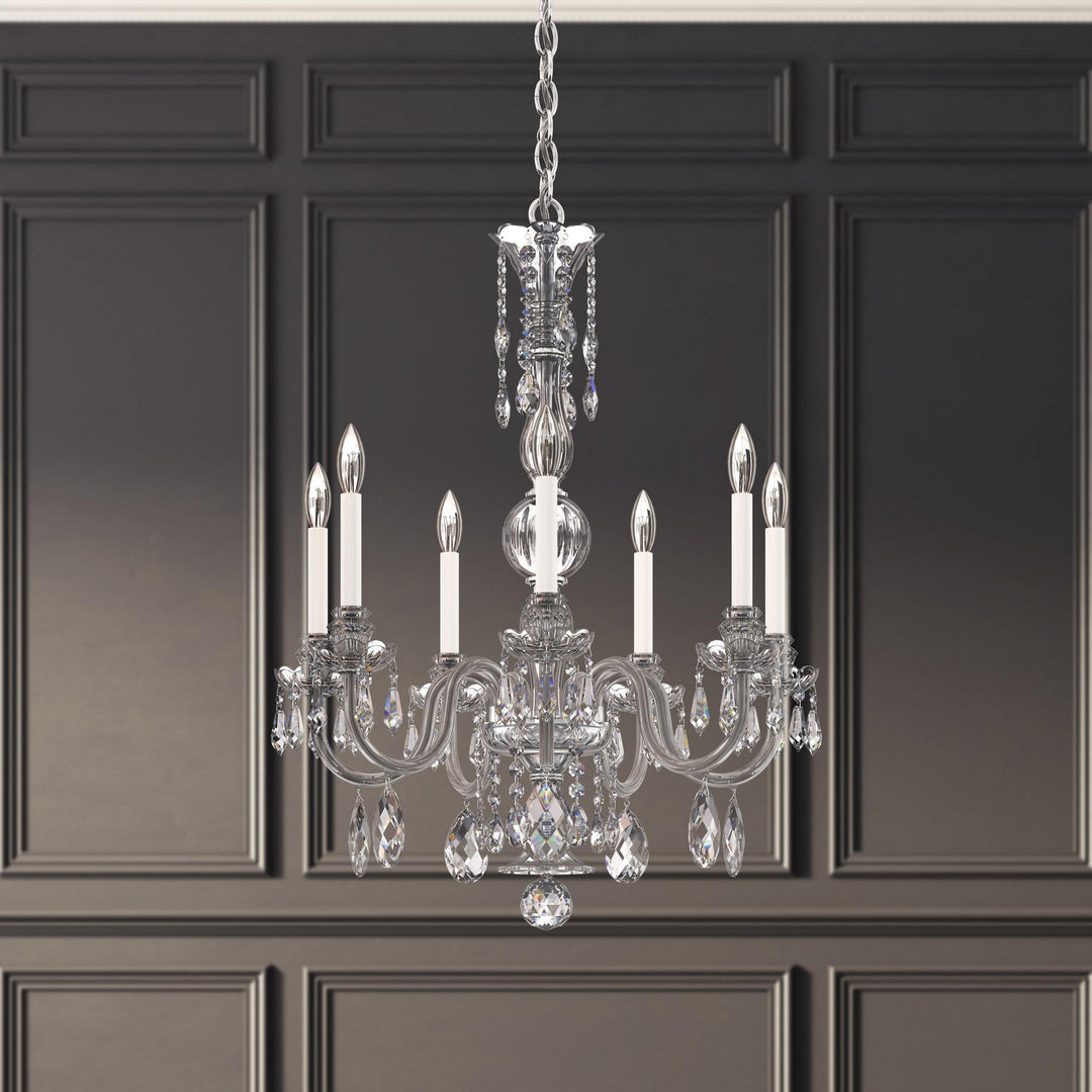 Schonbek Hamilton Nouveau HA5806N-40H Chandelier Light - Silver