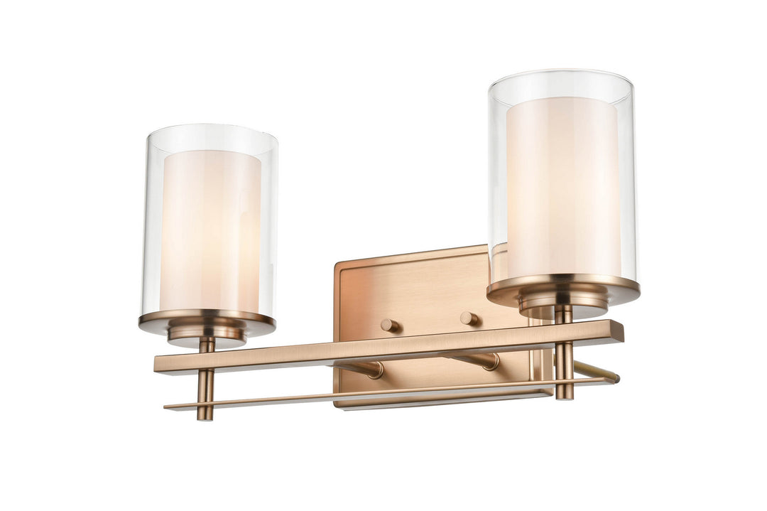 Millennium Huderson 5502-MG Bath Vanity Light 16 in. wide - Modern Gold