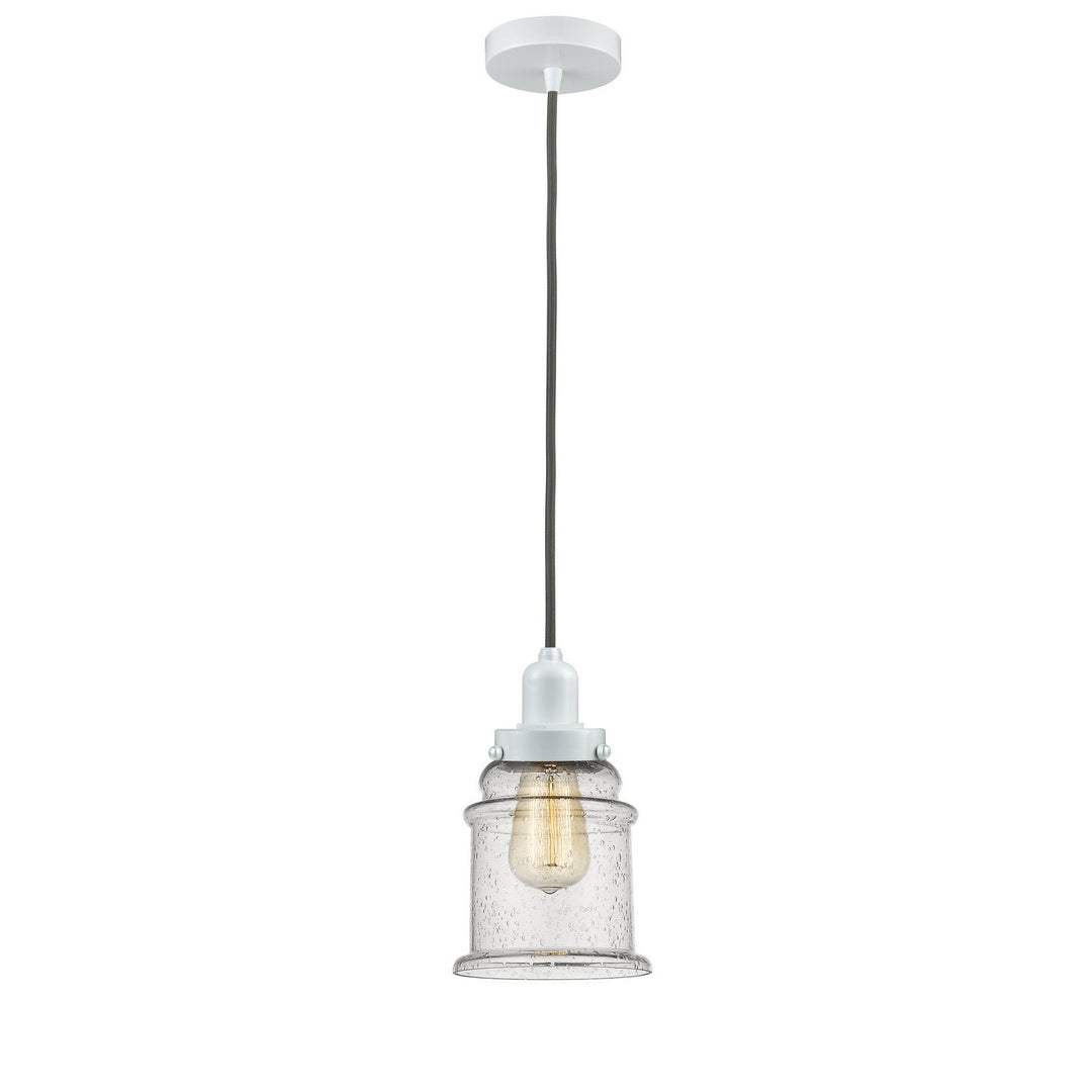 Innovations Whitney 100W-10GY-0H-W-G184 Pendant Light - White
