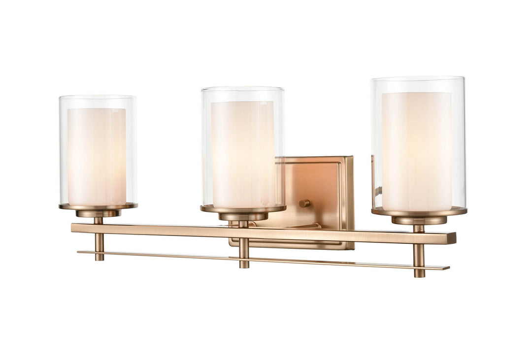 Millennium Huderson 5503-MG Bath Vanity Light 23 in. wide - Modern Gold