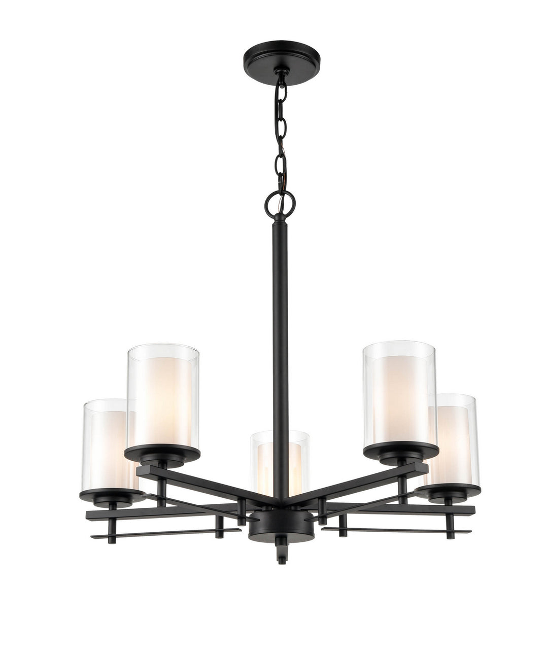 Millennium Huderson 5515-MB Chandelier Light - Matte Black