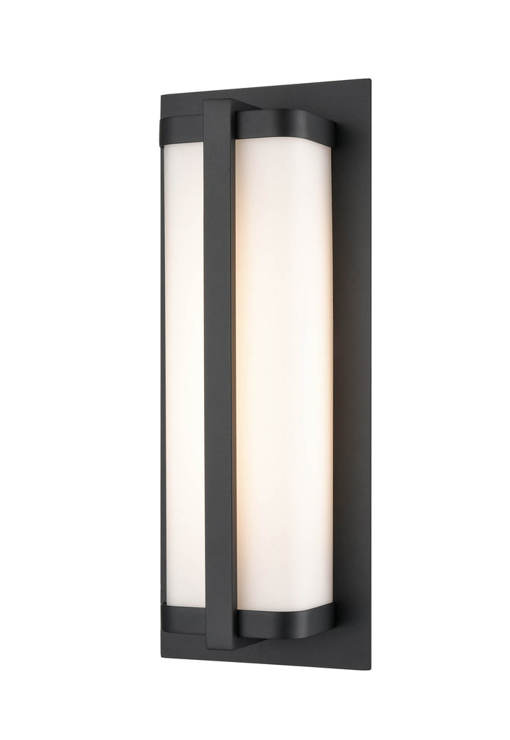 Millennium Lighting 8091-PBK Amster Led Outdoor Wall Mount Outdoor Black