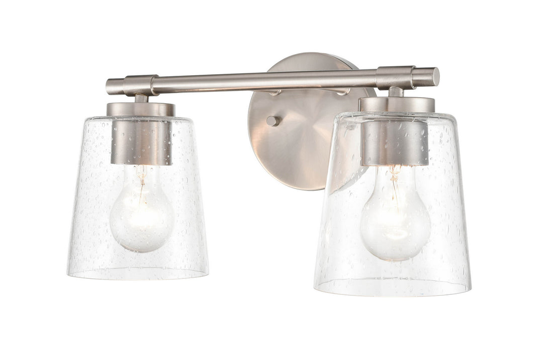 Millennium 8112-BN Bath Vanity Light 15 in. wide - Brushed Nickel