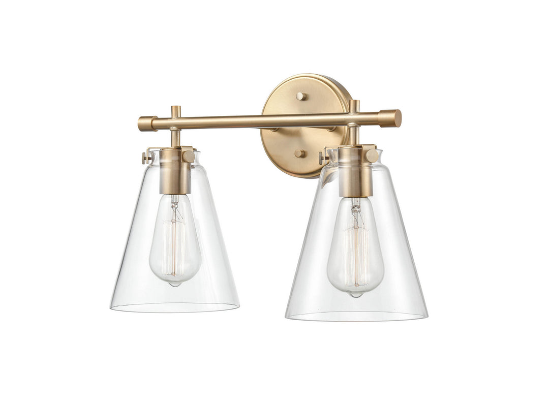 Millennium Aliza 8122-MG Bath Vanity Light 16 in. wide - Modern Gold