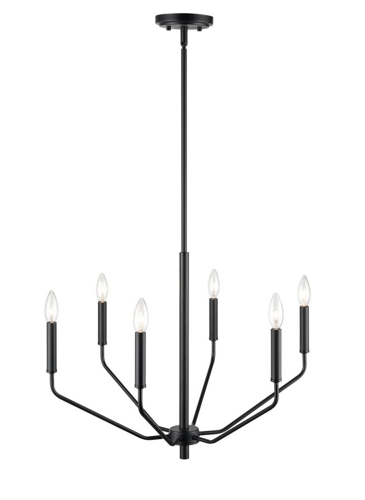 Millennium Laurell 8166-MB Chandelier Light - Matte Black