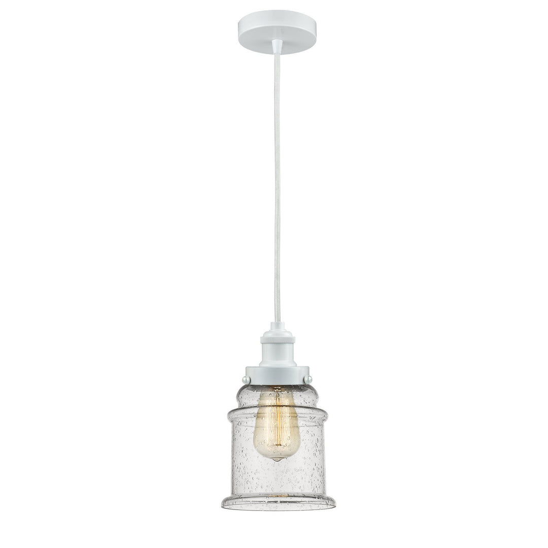 Innovations Edison 100W-10W-1H-W-G184 Pendant Light - White