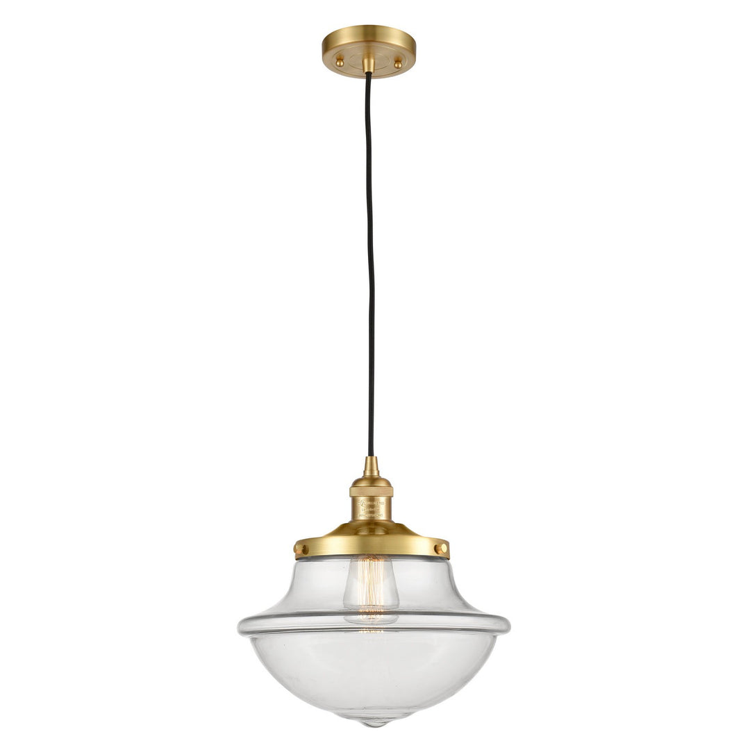 Innovations Franklin Restoration 201C-SG-G542 Pendant Light - Satin Gold