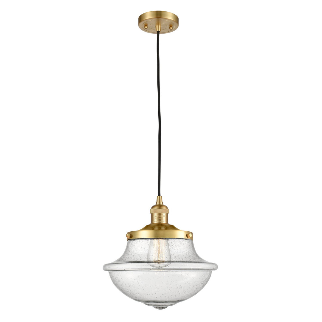 Innovations Franklin Restoration 201C-SG-G544 Pendant Light - Satin Gold