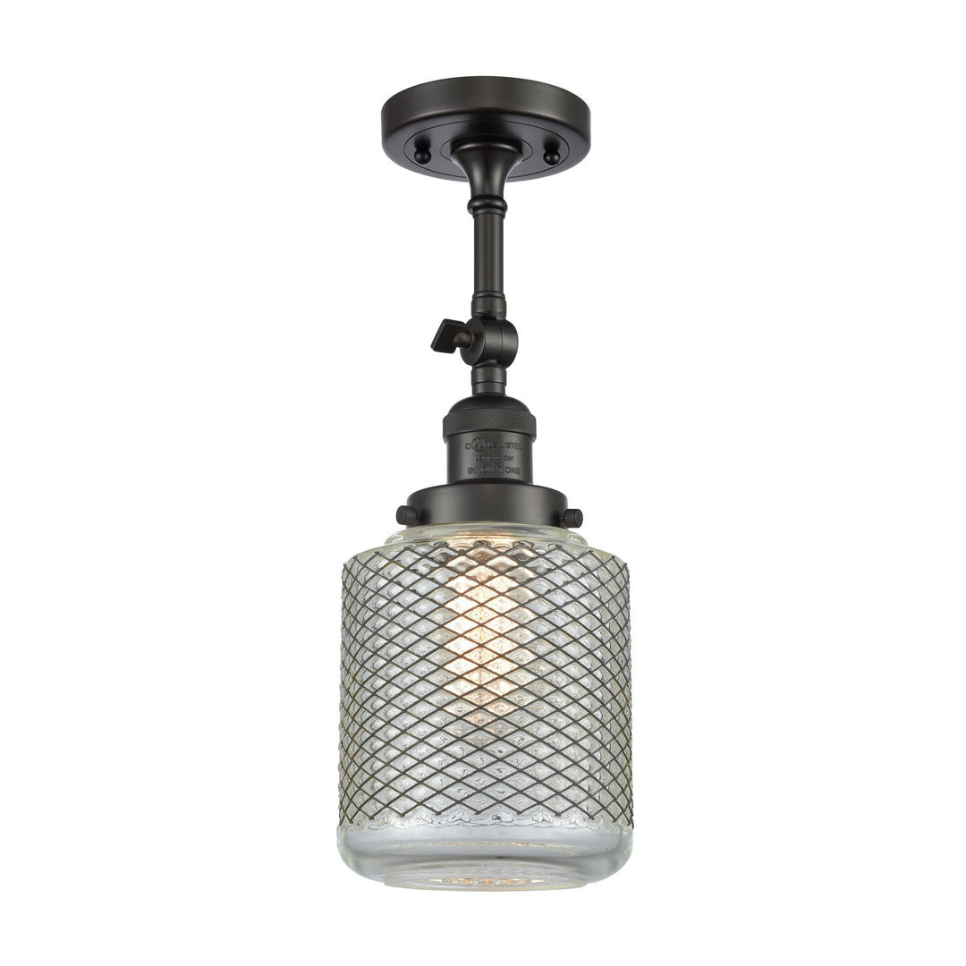 Innovations Franklin Restoration 201F-OB-G262 Ceiling Light - Oil Rubbed Bronze