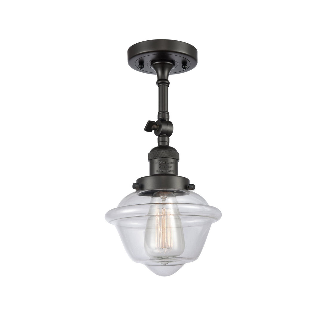 Innovations Franklin Restoration 201F-OB-G532 Ceiling Light - Oil Rubbed Bronze