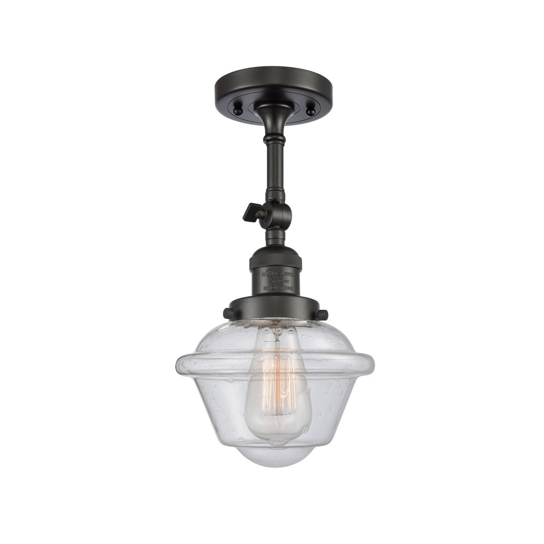 Innovations Franklin Restoration 201F-OB-G534 Ceiling Light - Oil Rubbed Bronze