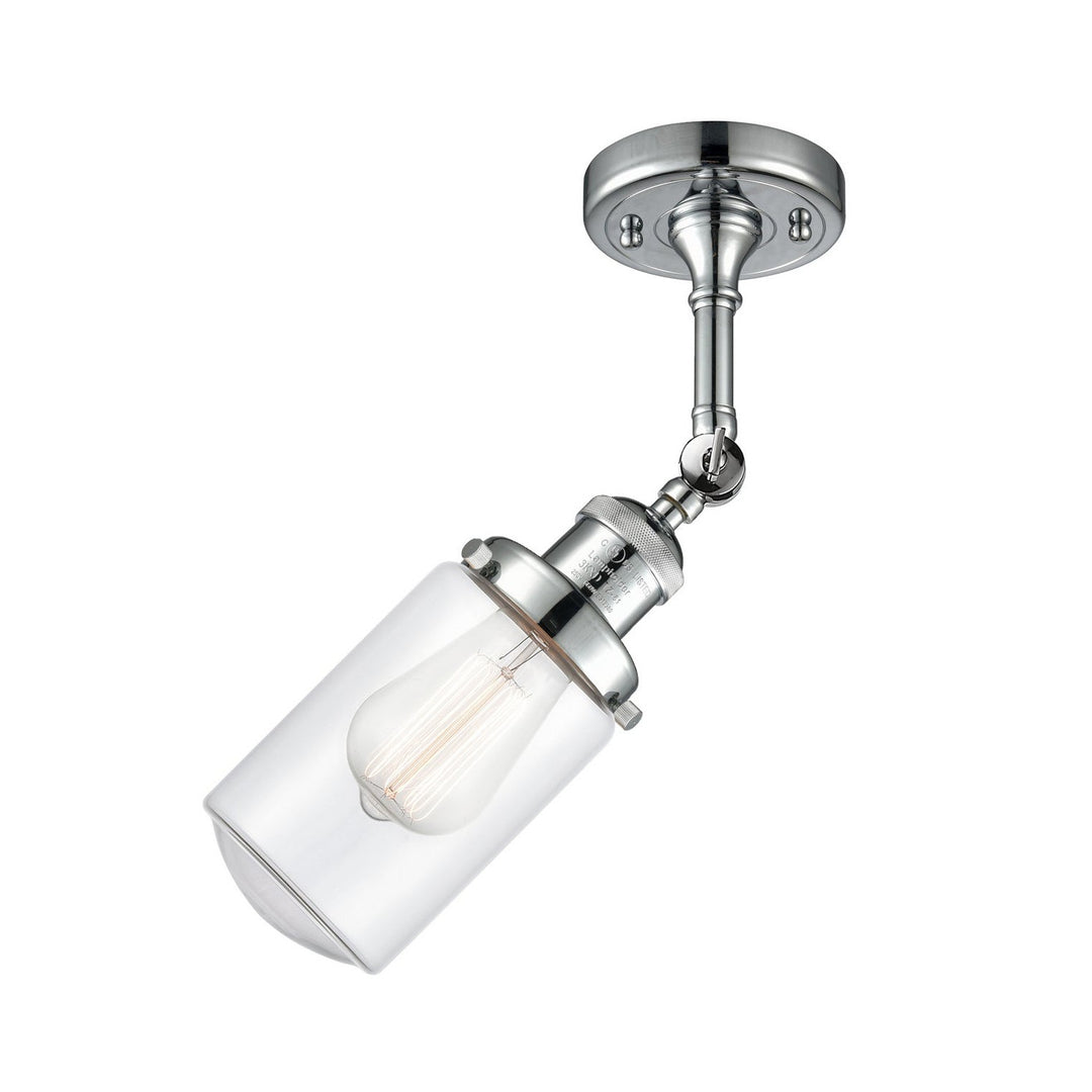 Innovations Franklin Restoration 201F-PC-G312-LED Ceiling Light - Polished Chrome