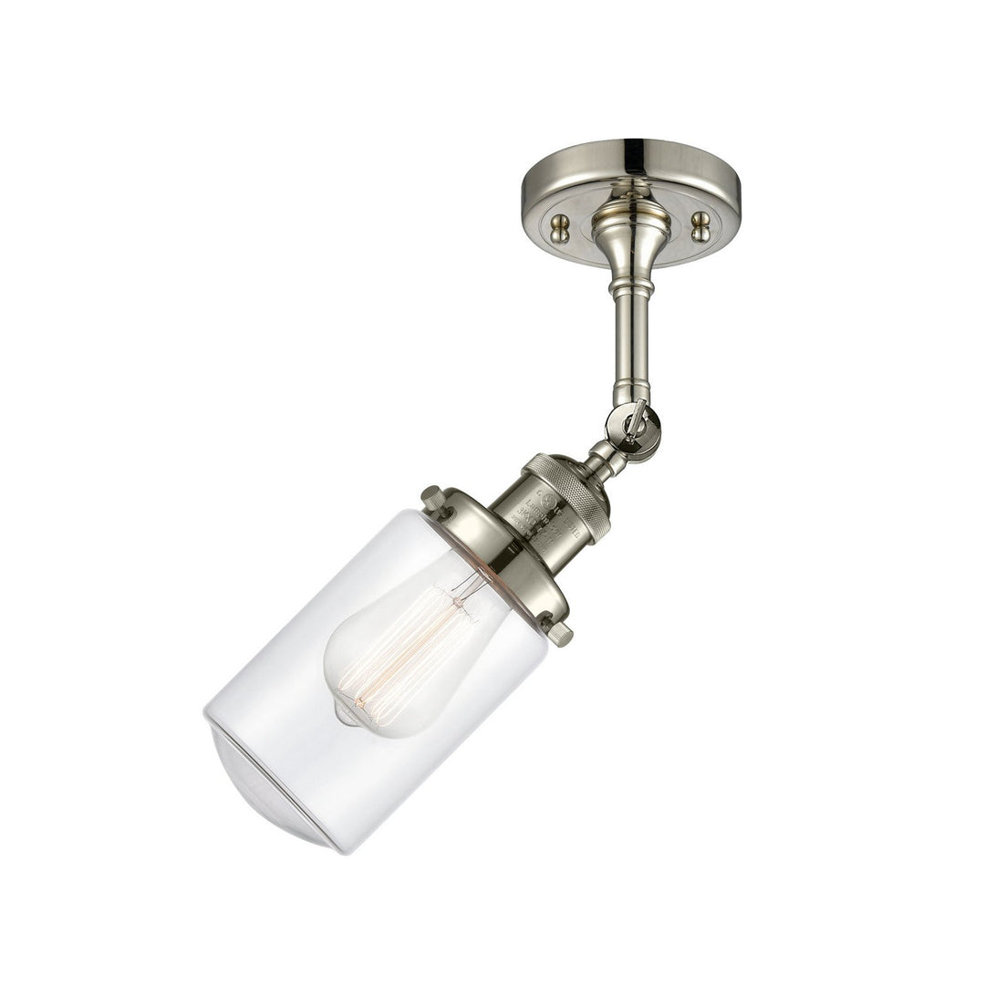 Innovations Franklin Restoration 201F-PN-G312-LED Ceiling Light - Polished Nickel
