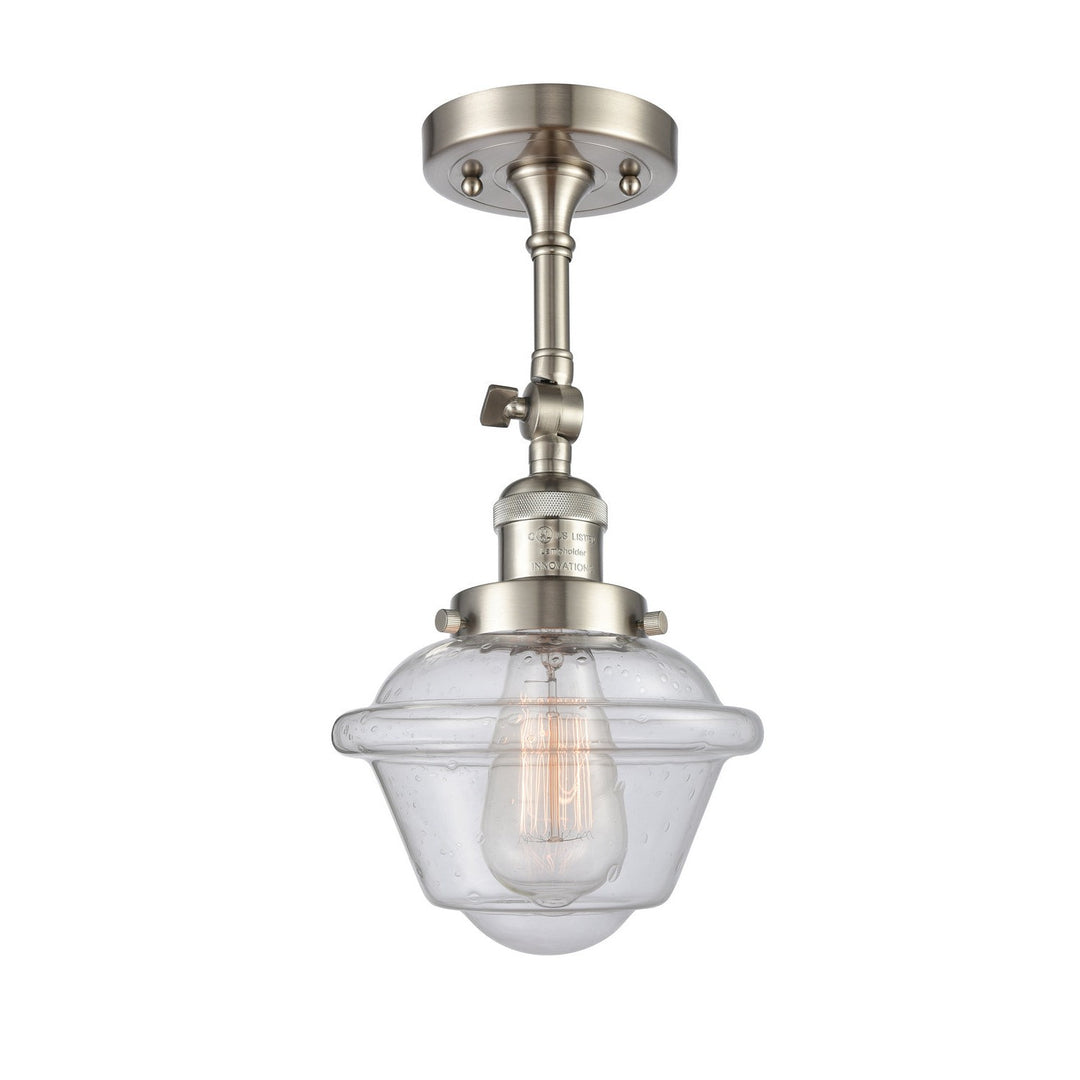 Innovations Franklin Restoration 201F-SN-G534 Ceiling Light - Brushed Satin Nickel