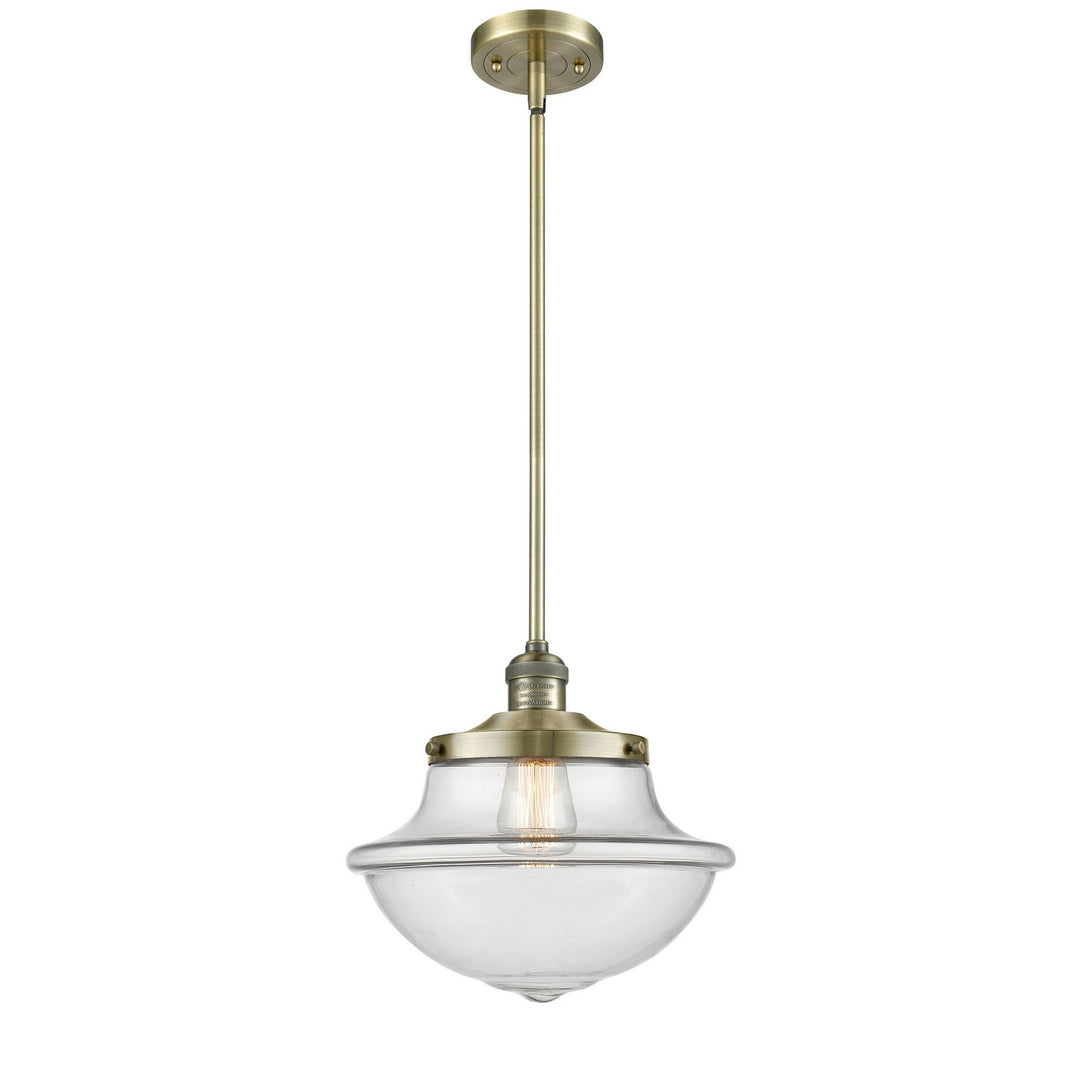 Innovations Franklin Restoration 201S-AB-G542-LED Pendant Light - Antique Brass
