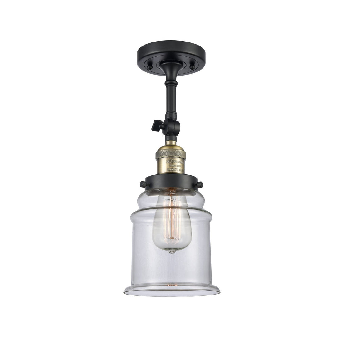 Innovations Franklin Restoration 203-BAB-G182-LED Wall Sconce Light - Black Antique Brass