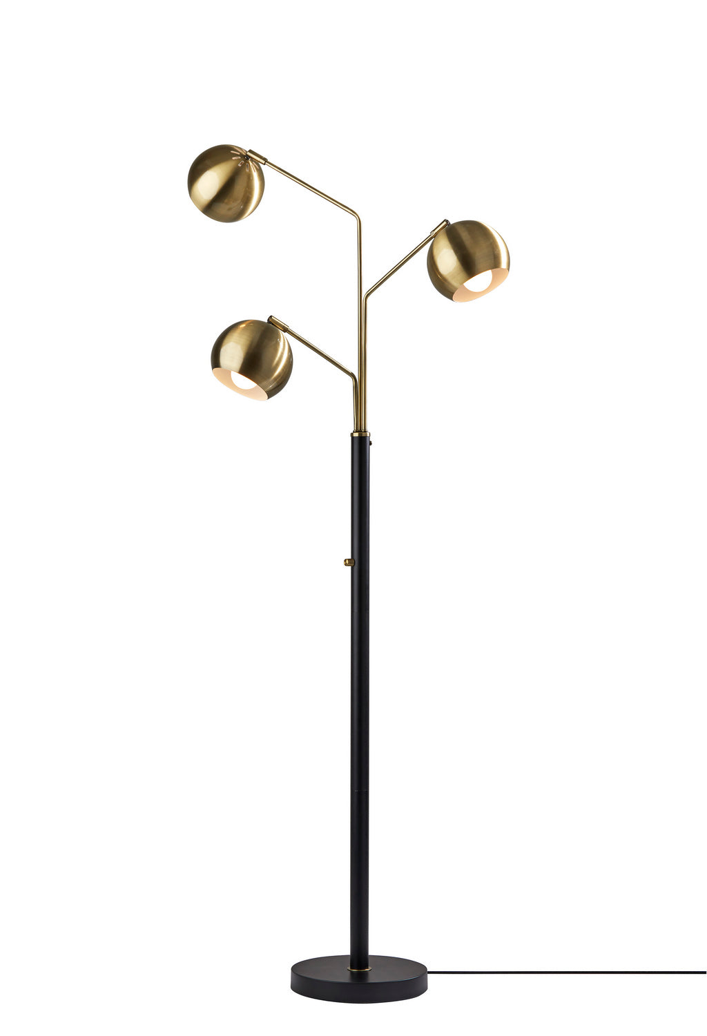 Adesso Home 5139-21  Emerson Lamp Black & Antique Brass