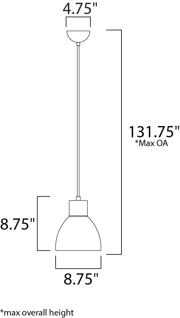 Maxim Cora 11022SN Pendant Light - Satin Nickel