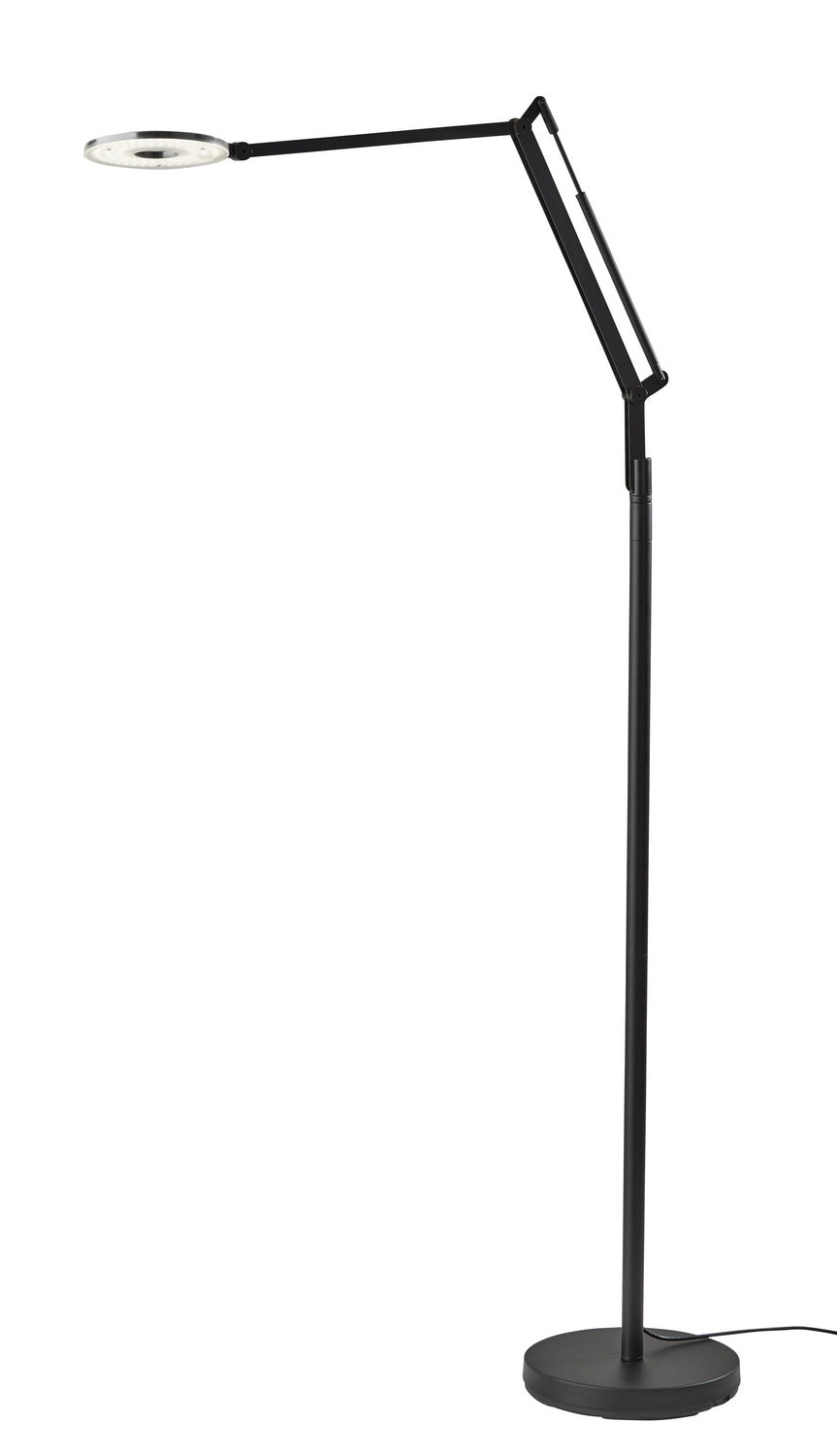 Adesso Home 6014-01  Gordon Lamp Black