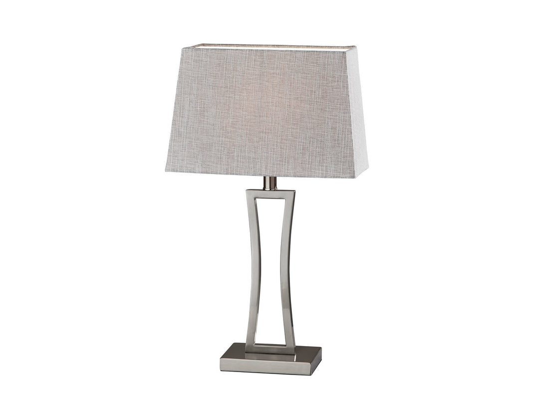 Adesso Home SL1151-22  Camila Lamp Brushed Steel