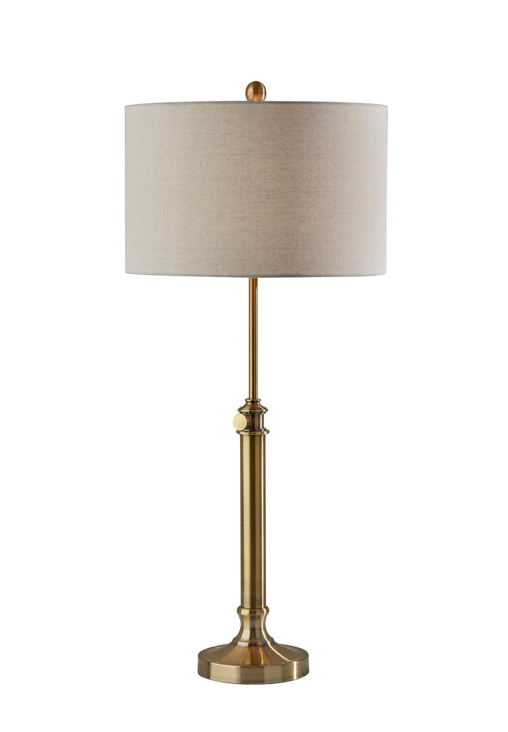 Adesso Home SL1165-21  Barton Lamp Antique Brass