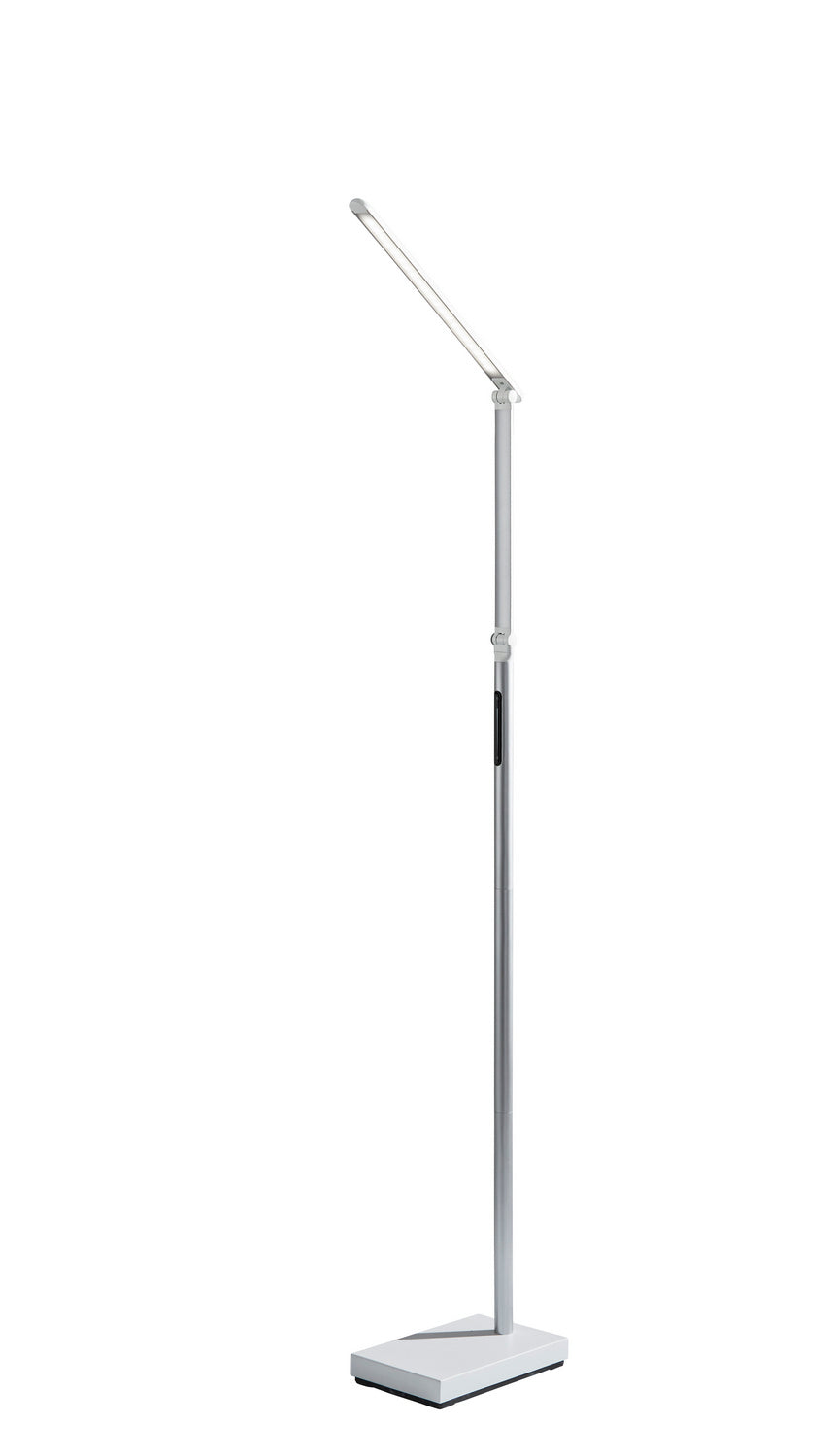 Adesso Home SL4907-02 Modern Lennox Lamp Black & Silver