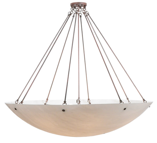 Meyda Tiffany Madison 110235 Pendant Light - Rusty Nail/White Alabaster