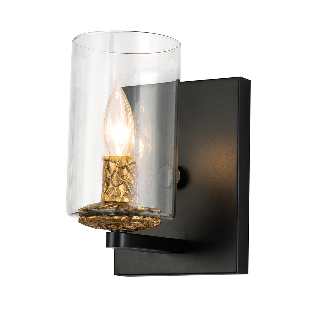 Lucas+McKearn Bolivar Bb1003mb-1 Wall Sconce Light - Matte Black