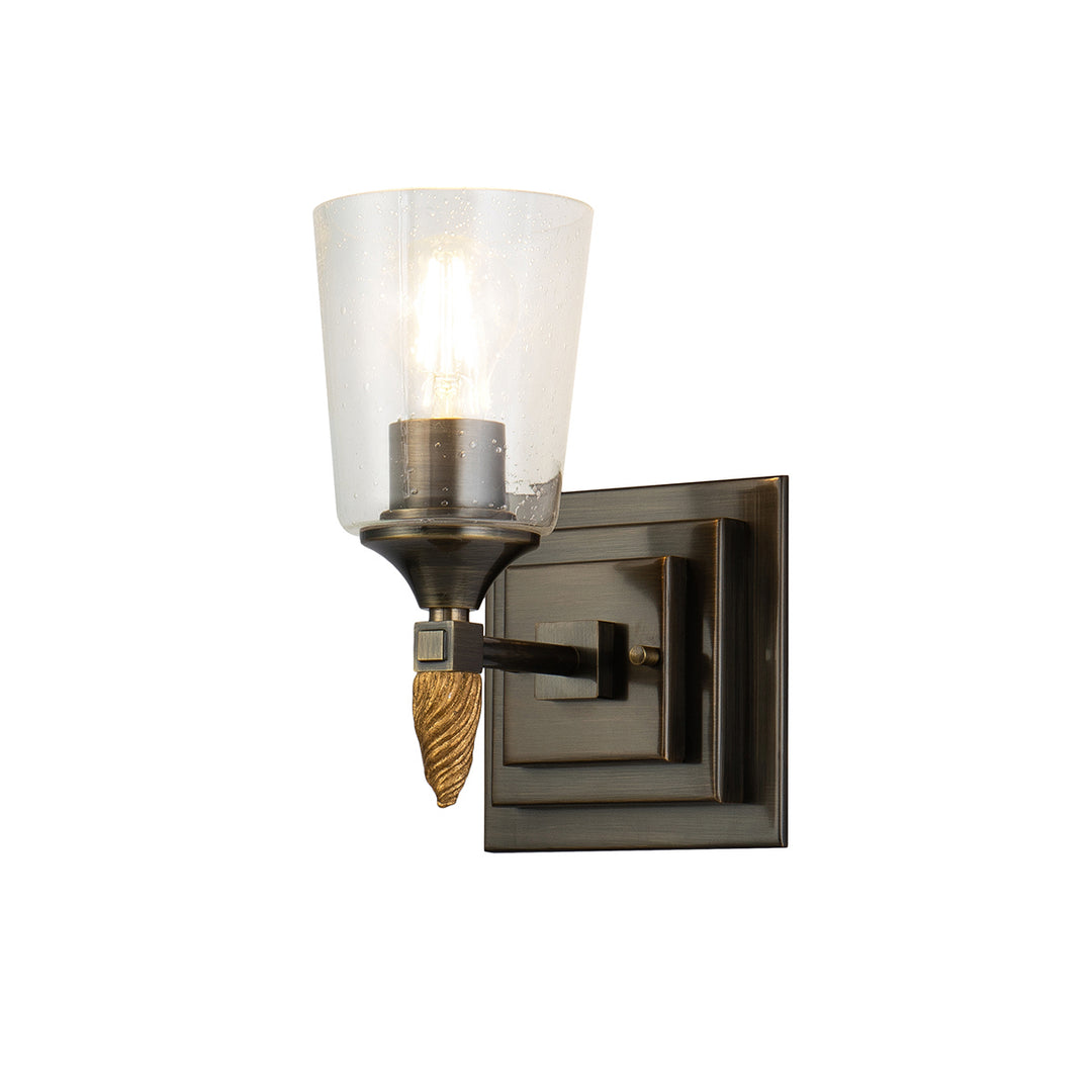 Lucas+McKearn Vetiver Bb1022db-1-f2g Wall Sconce Light - Dark Bronze