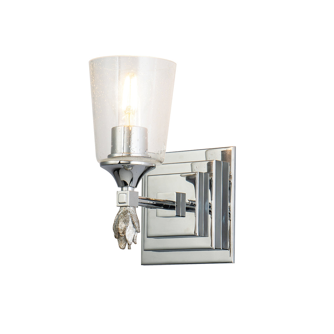 Lucas+McKearn Vetiver Bb1022pc-1f1s Wall Sconce Light - Polished Chrome