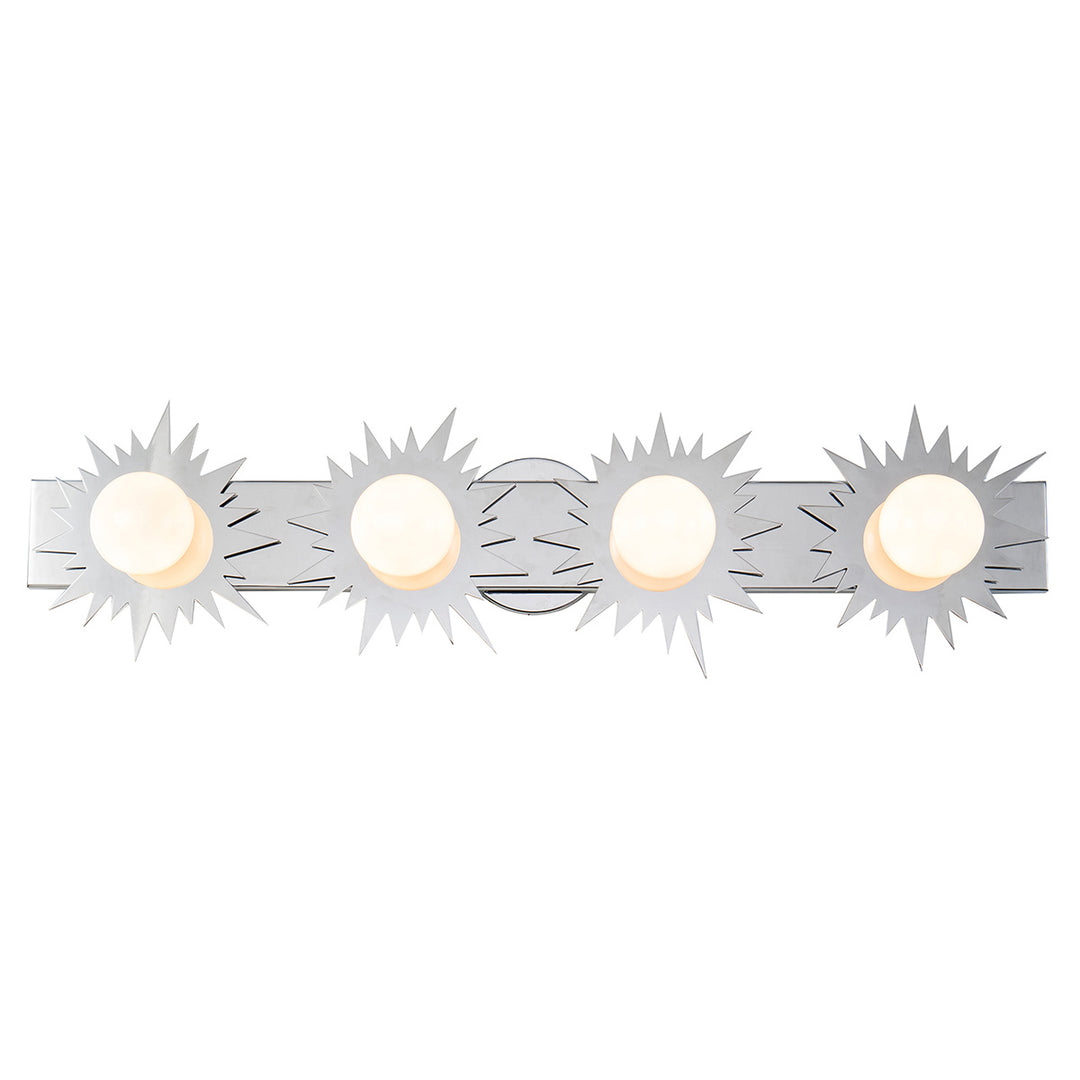 Lucas+McKearn Soleil Bb90417pc-4 Bath Vanity Light 32 in. wide - Polished Chrome